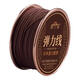 Luolanmei (LUOLANMEI) bracelet wire core-covered elastic rope imported high-end cultural toy bead wire rope bracelet wear-resistant special beef tendon for Buddhist beads 0.8mm-brown-50 meters /free bead threading tool