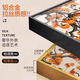 鲸派 中国风文字舍得书房装饰画正方形静心新中式装修挂画茶室墙画 688-2静心 40*40黑框/烤瓷晶瓷画/镜面效果
