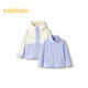 Balabala Kinderkleidung Kinderjacke 2025 Frühlingskleidung Jungen und Mädchen mittelgroße und große Kinder wasserdichte und feuchtigkeitsdurchlässige Jacke 208125105203
