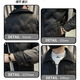 
Jessons down cotton jacket men's winter fashion brand thickened short cotton jacket 2024 new trendy and handsome warm cotton jacket 6623 meters white XL (125-140Jin[Jin equals 0.5 kg])