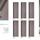 Meikejie Ecological Solid Wood Composite Door Paintless Bedroom Carbon Crystal Carbon Fiber Soundproof Room Study Customized Home Door Promotion (Full Set including Hardware) Style and Size Consult Customer Service Customization