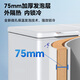 雪花（SNOWFLK）冰柜商用家用冷柜卧式大容量全冷冻柜展示柜单温双温冰柜卧式冷冻饭店酒店保鲜柜 【1048单温】数显款丨一级能效