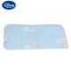 Almohadilla de tubería de gasa de Disney algodón puro impermeable al agua recién nacida para la almohadilla a prueba de fuga y se puede lavar y transpirable protección de orina para bebé almohadilla durante la noche 25*35 azul 5 tiras 0x0cm