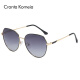 
CRANTA KOMEIA official website sunglasses sunglasses women 2025 new summer polarized sunscreen ultraviolet glasses birthday gift for girlfriend black gold frame gradient gray high-end feeling ck style to send my wife and girlfriend practical high-end
