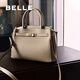 Belle Gift Golden Years for Mom Bag Women's Bag Birkin Bag Large Capacity Handbag X6080AX3 Pre-sale Gray 2.0 Upgraded Version F