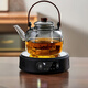 Yike Tea (Yihutea) Dampftätiger Teekannen Tee -Kocherglas Teekanne Elektrikkeramik Heizheizungskessel Haushalt Zaun Kung Fu Tee Set [hohe Leistung] Elektrische Keramik Hebezeuge + Strahlhebel 1000ml