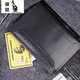 Känguru neuer Männer Brieftasche Passport Bag Air Ticket Clip Travel Dokument Aufbewahrungstasche Multifunktionskartenbeutel Übersee Passportasche tragbar braun