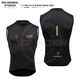 Mi Lan Cycling Vest Autumn and Winter Team Version Men's Windproof Vest Cycling Vest Rainproof Waterproof Breathable PNs Cycling Suit Black Vest M