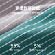 FitonTon men's underwear for men pure cotton antibacterial crotch loose comfortable breathable flat corner boy shorts 3 pairs XXL