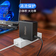 Delippo惠普笔记本65W充电器19.5V3.33A 小口适用HP电脑星14/15 EliteBook 840 G3 TPN-Q117电源适配器线