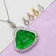 Zuoou universal pendant buckle head s925 sterling silver Buddha Buddha jade gold Buddha buckle clip necklace accessories movable jade buckle connector silver