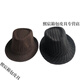 Qian Lianyu men's autumn and winter woolen top hat men's top hat Shanghai Tang Xiaohongshu Internet celebrity British woolen jazz hat Xu Wenqiang style-black style 58cm