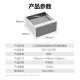 公牛（BULL）超薄隐形地插嵌入式隐藏式不锈钢内嵌地面地板装饰地脚插座含底盒 五孔10A（5孔二三插自带新款） GD7纯平扦瓷砖大理石木地板通用