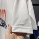 Adidas short-sleeved T-shirt for men 2025 summer new sportswear loose breathable round neck shirt casual half-sleeved top JI9765 white L Recommended 155-175Jin [Jin equals 0.5 kg]