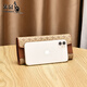 Känguru (Kangaroo) Echtes Leder 2024 Neue Mode Frauen Brieftasche vielseitige Multifunktions-Retro-Münzbrieftasche Long Coin Wallet Women's Khaki