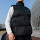 Nike (Nike) Herrenkleidung, Sommersportweste, Laufen im Freien, Fitnesstraining, winddichte und warme Baumwollweste, Pferdeclipjacke, FB7374-010/Vorgeschlagen, eine kleine Größe zu nehmen