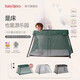 babybjorn crib moveable travel portable play bed children baby foldable mattress silver mattress
