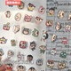 Runhua Nian Crayon Shin-chan sticker small pattern cute cartoon pen holder sticker water cup sticker mobile phone sticker Crayon Shin-chan (56 stickers/sheet) 1 sheet
