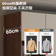 Zhilei ENF level wardrobe bedroom light luxury large wardrobe with drawers home large storage cabinet four doors 1.6 meters wardrobe