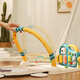 Xinge Baby Fitness Stand Toys Pedal Klavierspielzeug für Kleinkinder Pedal Piano Luminous Musik, um Babys frühkindliche Bildung Kinder Spielzeug 3-6 Monate 0-1 Jahre alte Neugeborene Geschenkbox Geburtstag Vollmond Geschenk zu trösten