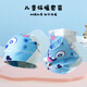 
Hanqi autumn and winter children's hat neck cover set for men and women windproof and cold plus velvet scarf neck protection baby 7-15 years old warm cover EM12035 cute panda