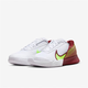 耐克（NIKE）男鞋春季新款Zoom气垫减震羽毛球鞋运动鞋休闲鞋网球鞋 DR6191-104白/萤黄 41