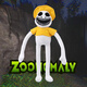 
Deformed Zoo Games, plush toys, ZONOMALY administrator, alpaca rabbit, koala doll, A7 Deformed big mouth, white bear, as shown