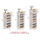 Olin European style shoe cabinet vertical shoe rack household multi-layer shoe cabinet storage cabinet door storage rack simple shoe rack entry shoe cabinet seven layers