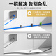 万级理线器魔术贴理线带桌面收纳电脑数据线束线扎带网线电线缆免打孔走线固定器自粘式 三色装1-91511