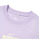 耐克（NIKE）t恤女 夏装新款时尚宽松舒适简约衣服刺绣小勾透气棉质短袖女 HF6180-517 XL (170/92A)
