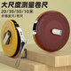 Engineering cloth ruler, wear-resistant fiber tape, measuring soft ruler, large-size playground disk waterproof tape measure, 100 meters fiber tape measure