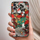 
OUGEMAN Tattoo Mobile Case Old Traditional Tattoo Applicable to VIVO Huawei OPPO Xiaomi 9 Apple 15 Redmi K60 Ukiyoe JLA12529 Tattoo-Black <Contact Customer Service Note Mobile Phone Model>