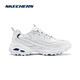 Skecher kleiner weißer Bär atmungsaktives Paar Männer kleine weiße Schuhe erhöhte dicke Sohle vielseitig Retro lässig Daddy Schuhe Sportschuhe Sport Schuhe