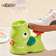 Mom and dad children's toys foot pedal flying saucer outdoor toys for boys and girls bamboo dragonfly flying saucer little elephant barking pedal ejection flying saucer