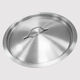 ALADRIEL stainless steel soup bucket lid thickened bucket lid flat lid pot lid round household universal lid 201 stainless steel 300MM