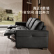 Gujia Home (KUKA) zero-to-wall electric sofa living room Lawrence top layer cowhide sofa 6225 Haoyuebai 3 persons 2 electric