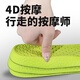 A FISH Wang Baoqiang recommends antibacterial and deodorant sports insoles for men, comfortable and shock-absorbing, high elasticity, breathable and sweat-absorbent, antibacterial, deodorant, breathable and shock-absorbing, 1 pair, size 41-42