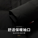 Flying in the Snow 90 Down Jacket Men's Removable Hat Thickened Fashion Casual Autumn and Winter Warm and Coldproof Jacket Men's Black 175