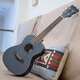 Andrew (ANDREW) ADL ukulele beginner entry-level student 23-inch ukulele children's veneer small guitar blue 26-inch full peach blossom core deep sea fantasy blue + gift bag +