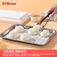 Steamer paper food grade non-stick steamed bun pad paper steamed bun paper disposable size can replace the steamer cloth 20*30 100 sheets square steamer paper