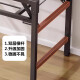 Huakai Zhixing Table plegable Desk Desk Desk Desk Descripción Escritura Mesa de comedor Tabla larga BGZ718 Doble capa 1.2 metros