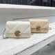 
chongsukei light luxury women's bag fashionable diamond chain bag women high-end niche versatile one-shoulder crossbody bag women CK-9227 goose yellow birthday gift women