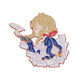 Violet peripheral two-dimensional character brooch Violet Evergarden Evegarden badge XZ3314