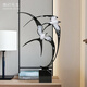 Mr. Nanchu's new Chinese style ornaments and crafts home living room entrance study bedroom decoration house moves and moving gifts Fuyan Zhaocai about 24.5*8*44cm