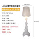 Zhongshuai Italian designer living room hollow floor lamp ins style bedroom model room modern creative art dimming lamp floor lamp - transparent color - touch switch remote control