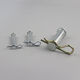XMSJ benutzerdefinierte verzinkte Stift mit B -Pin flacher Kopf mit Loch zylindrischer Stift Latch Pin GB882 Pin Stift Senden B 6*12200 gepaarte B -Pin gepaart