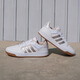 Adidas ENTRAP American campus style low-top sports sneakers boyish retro basketball shoes Adidas white/gold 38
