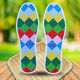 
2024 new printed cotton cloth hand-embroidered cross-stitch insole semi-finished product embroidered by men and women Rose red 683 Whatever you want come true 41 size