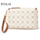 POLO clutch bag women's handbag large capacity printed double-layer handbag versatile wallet coin wallet birthday gift