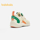 Balabala baby steadily shoes baby shoes spring and autumn boy breathable light running shoes beige 10301 size 21